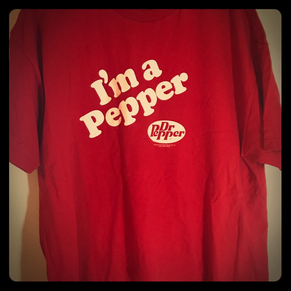 Dr. Pepper “I’m A Pepper” Red T-Shirt 2XL